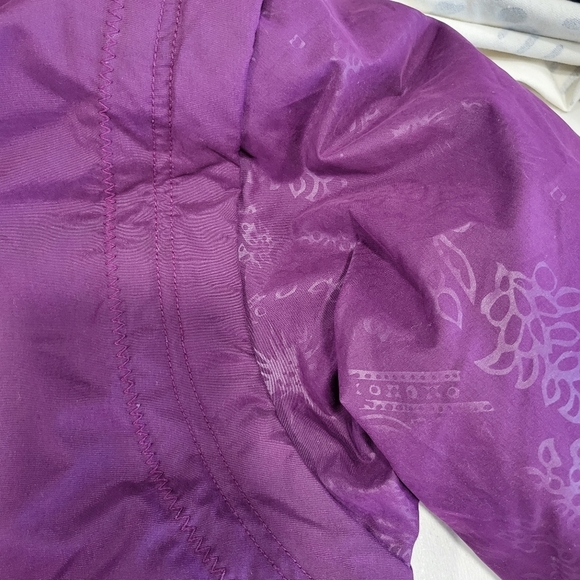 Vintage Skitique Ski Snow Jacket Deep Plum Purple Size M - Picture 5 of 14
